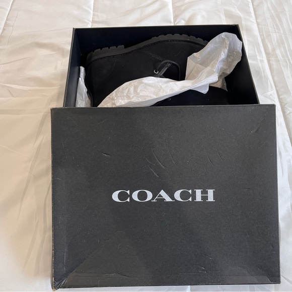 Brand new coach chukka boot all black. - Picture 5 of 6